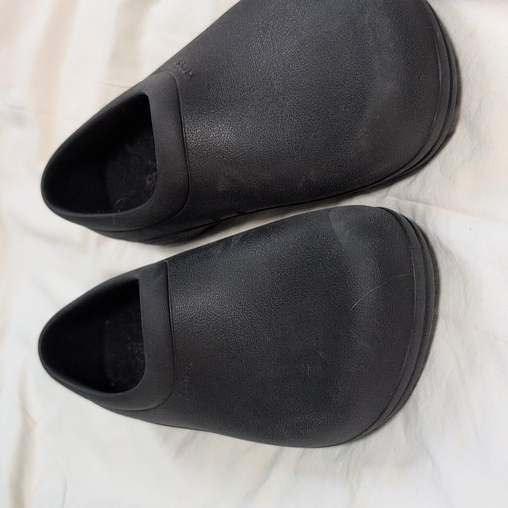 Crocs On-the-Clock Work Slip-On Clogs Black - W9 / M7